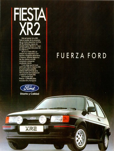 1987 Ford Fiesta XR2 (Spain)