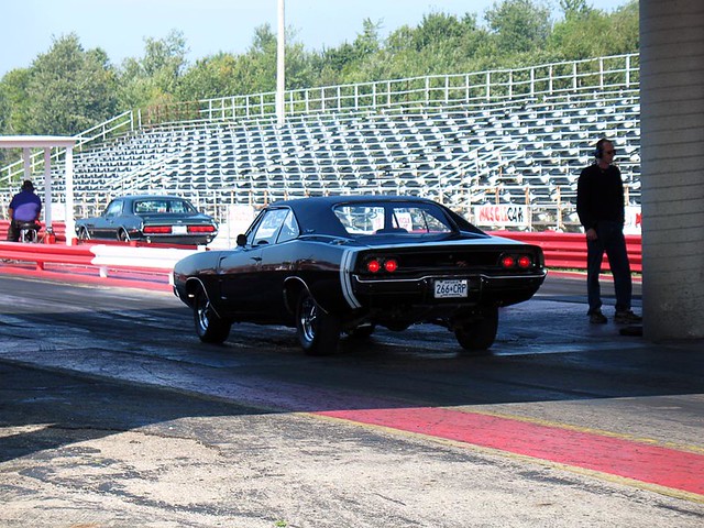 1968 Dodge Charger R T 440 at the 2006 Pure Stock Muscle Car Drag Race