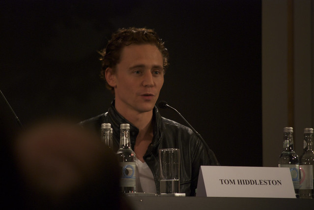 Tom Hiddleston Loki Taken during the Thor Press Conference last week in 