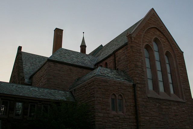 St Luke's Episcopal Church At Dusk 