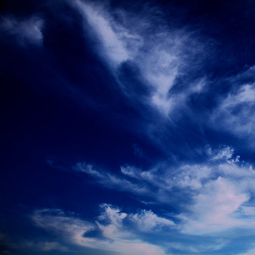  無料写真素材, 自然風景, 空, 雲, 青空, 青色・ブルー  
