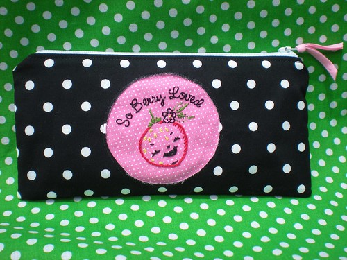Berry Cheerful Pencil Pouch