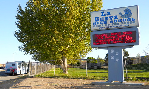 City Bus at La Cueva High School by busboy4