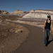 03-15-12: Liv Hiking in the Petrified Forest