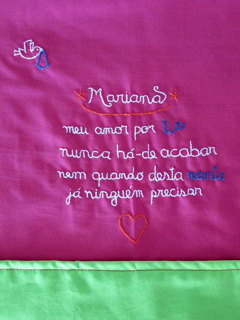 "Mariana" baby blanket