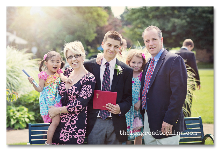 Family Photo Graduation Day BLOG
