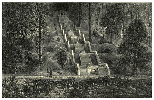 012-La fuente fria en el bosque de Bussaco en Coimbra-Fair Lusitania -1874