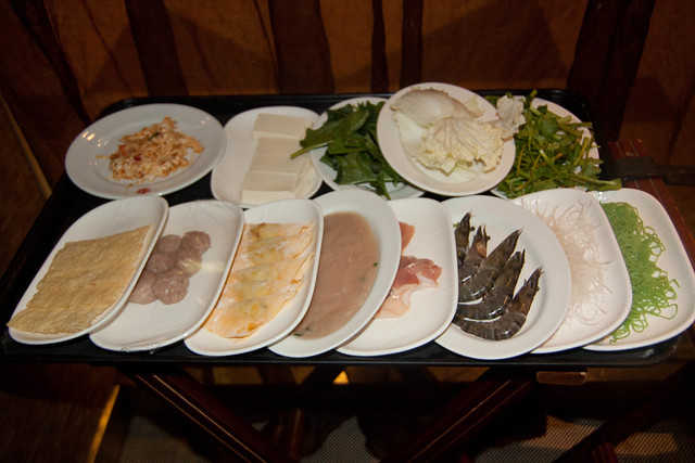 Suki Seafood, Meat, Veggie, Noodles