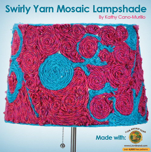 swirly-yarn-mosaic-lamp
