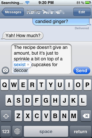 sexist cupcakes