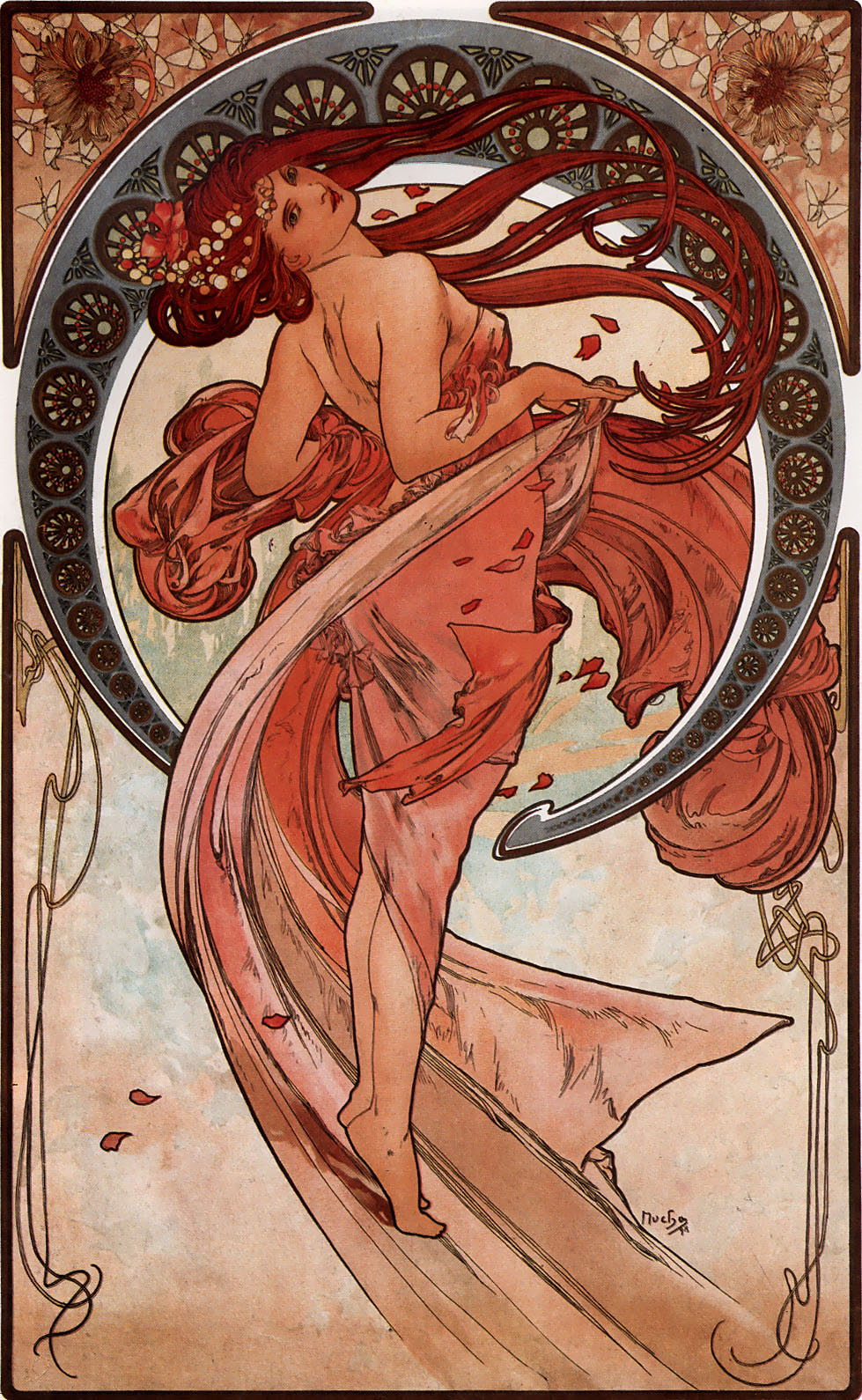 Dance by Alfons Mucha, 1898