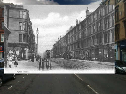 Old and New Byres Road