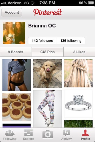 Pinterest Account by BriannaVictoria