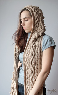 Hooded scarf Башлык