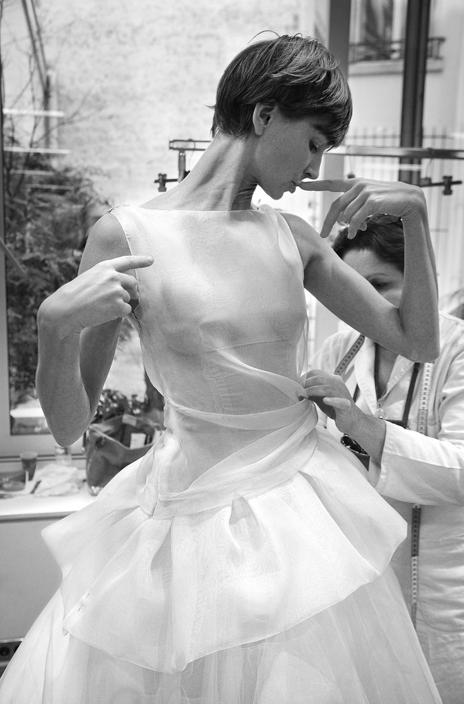By Gérard Uféras — Dior Spring/Summer 2012 Haute Couture