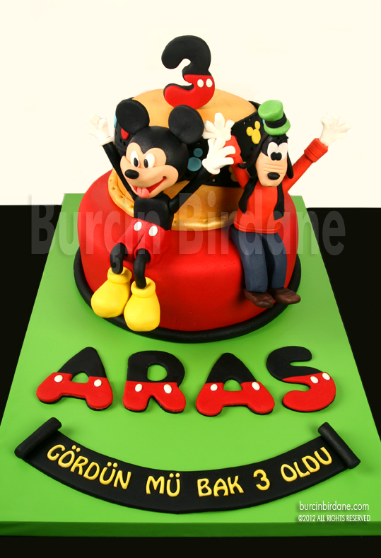 Mickey Goofy 3 Yas Pastasi