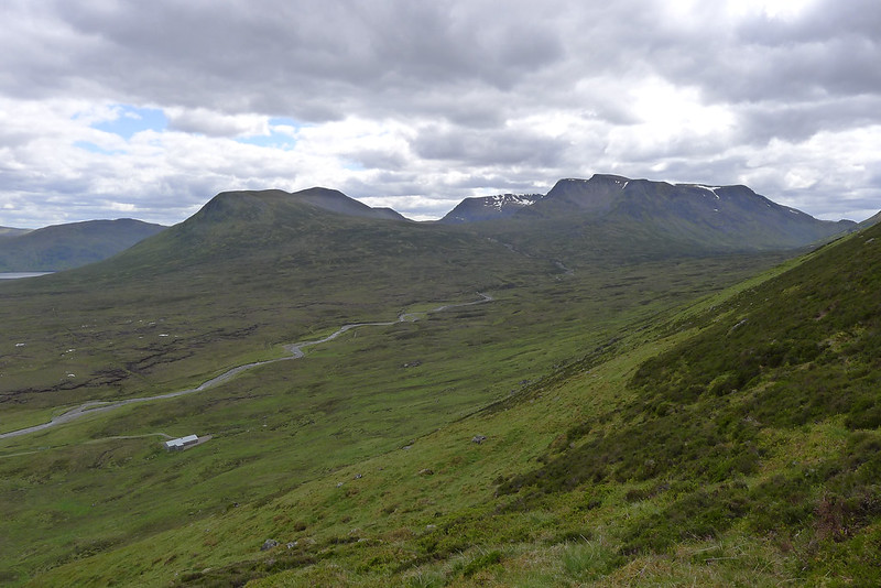 Ben Alder from the ascent of Carn Dearg