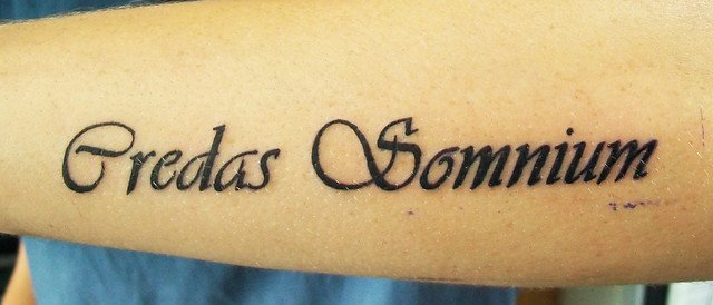 latin lettering script tattoo wwwcraigyleecom copyright craigy lee