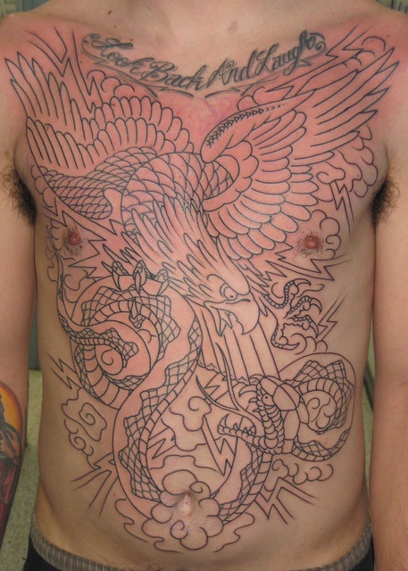 eagle and snake tattoo