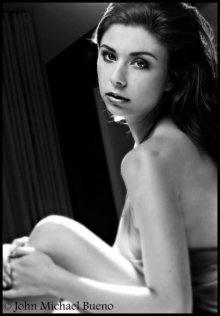 Boudoir in Sultry Black and White