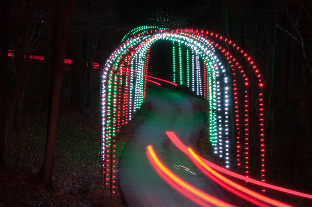 Christmas Light Tunnel | Flickr - Photo Sharing!