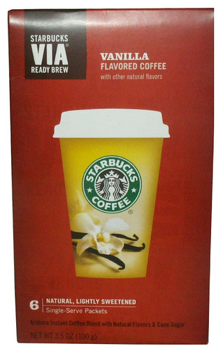 Starbucks VIA Ready Brew Vanilla Flavored Coffee