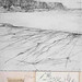 Christo Wrapped Coast, Project for Austalia Near Sydney, Coast Line Little Bay Drawing- 1969, 71 X 56 cm (28" X 22") Pencil, ballpoint pen, fabric sample and technical data Photo- Harry Shunk ©1969 Christo