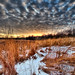 Winter Sky at Sunset by Jim Crotty
