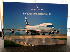 Cathay Pacific 747 Farewell Flight