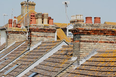 Chimney and rooftop