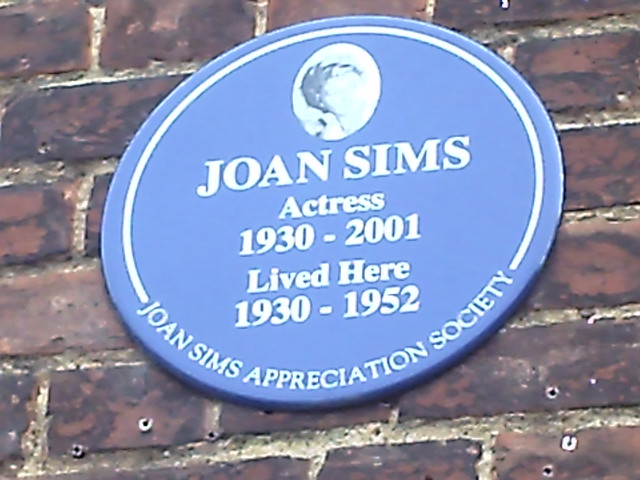 Joan Sims Plaque
