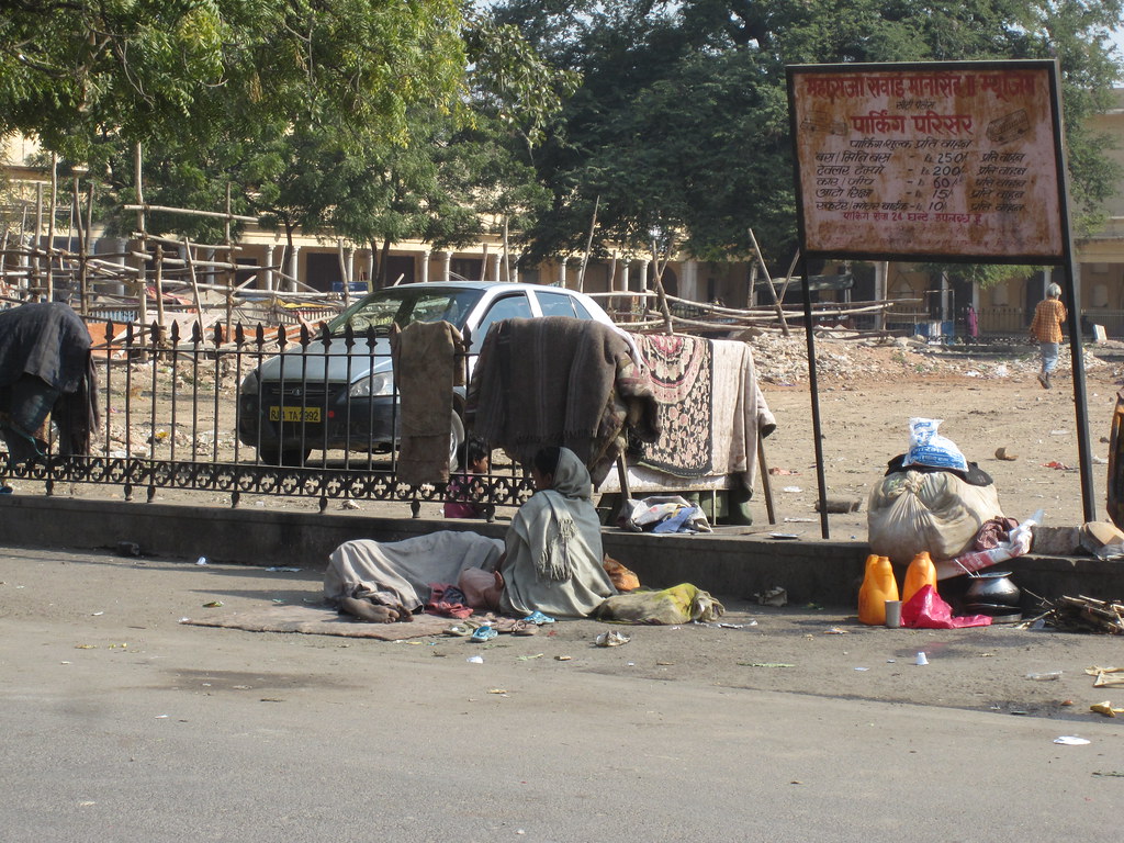 Homeless in Jaipur