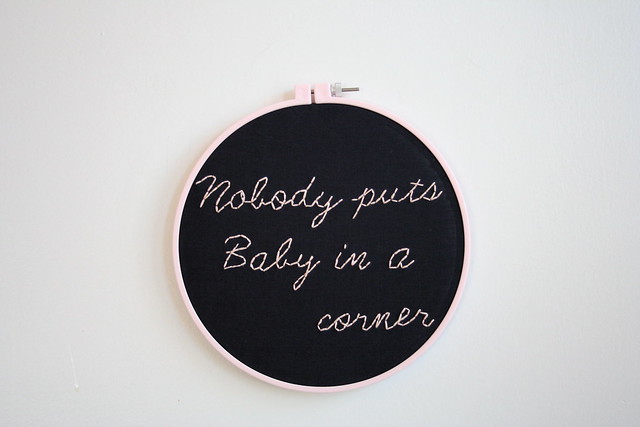 Nobody puts Baby in a corner