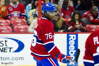 P.K. Subban scored two goals in the 2011 Stanley Cup Playoffs. (bridgetds/Creative Commons)
