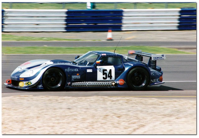 Chris Hodgetts Marcos LM600 GT British GT Championship Silverstone 1995