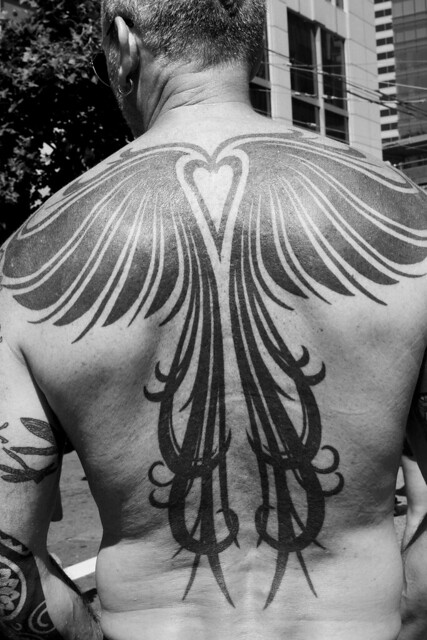 Tribal Wings Tattoo Design Photo by Sherrie Thai of Shaireproductionscom