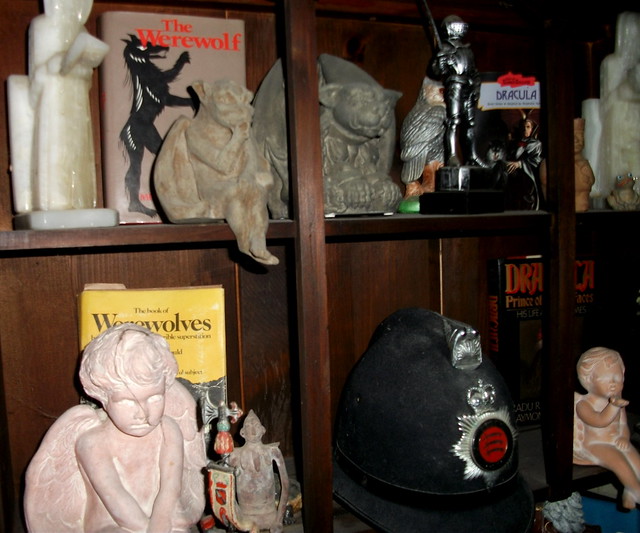 Night with Lorraine Warren Objects from the Halloween room at the Warrens