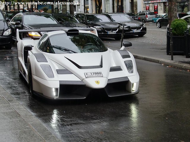 This is a shot of the famous Ferrari Enzo MIGU1 by Gemballa