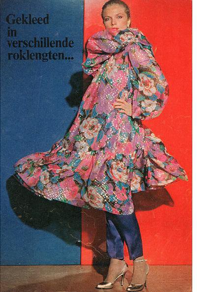 1976 Fashion model Alexandra King