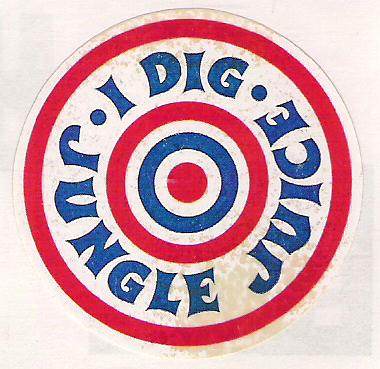 1970s Jungle Juice Sticker