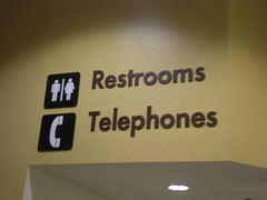 Signs - Restrooms / Telephones