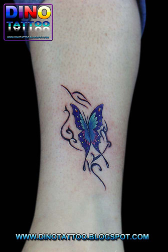 tattoo butterflytatuaje mariposatatuajem borboleta azul