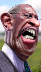 Herman Cain - Caricature