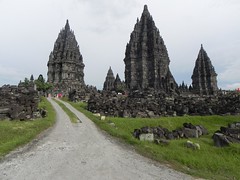 Central Java - Prembanan and Borobudur