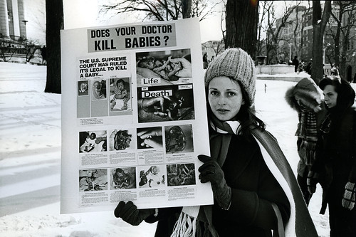 Roe v. Wade Protest, Madison WI 1978