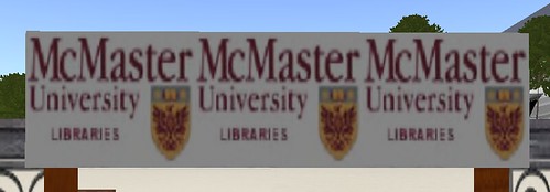 McMaster Library on Second Life