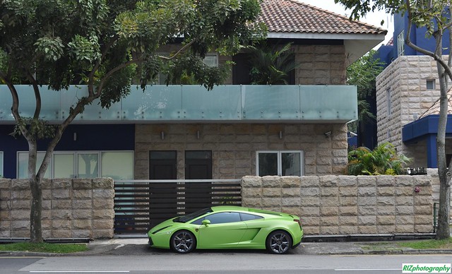 Verde Ithaca Lamborghini Gallardo