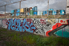Graffiti by the tracks