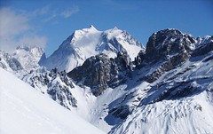 Skiing, Three Valleys, France, February 2011