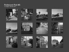 Rolleicord Contact Sheets